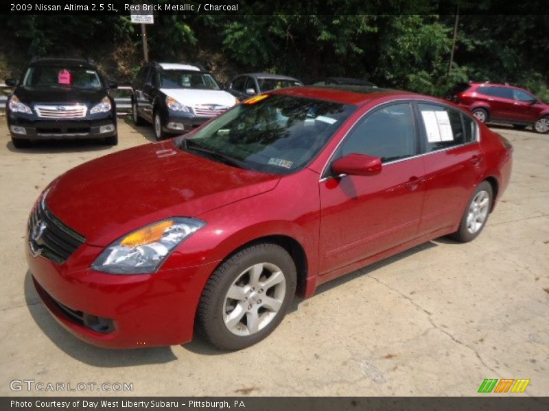 Red Brick Metallic / Charcoal 2009 Nissan Altima 2.5 SL