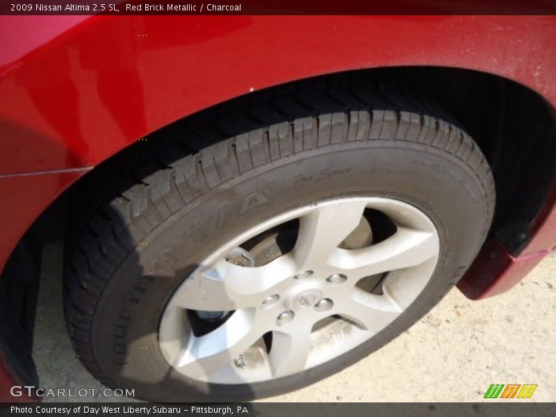 Red Brick Metallic / Charcoal 2009 Nissan Altima 2.5 SL