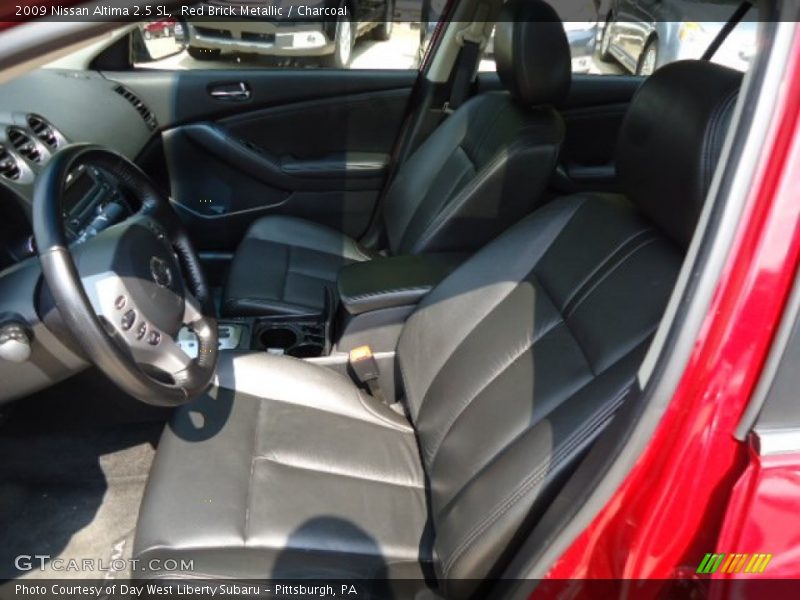 Red Brick Metallic / Charcoal 2009 Nissan Altima 2.5 SL