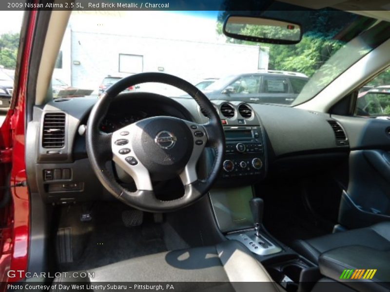 Red Brick Metallic / Charcoal 2009 Nissan Altima 2.5 SL