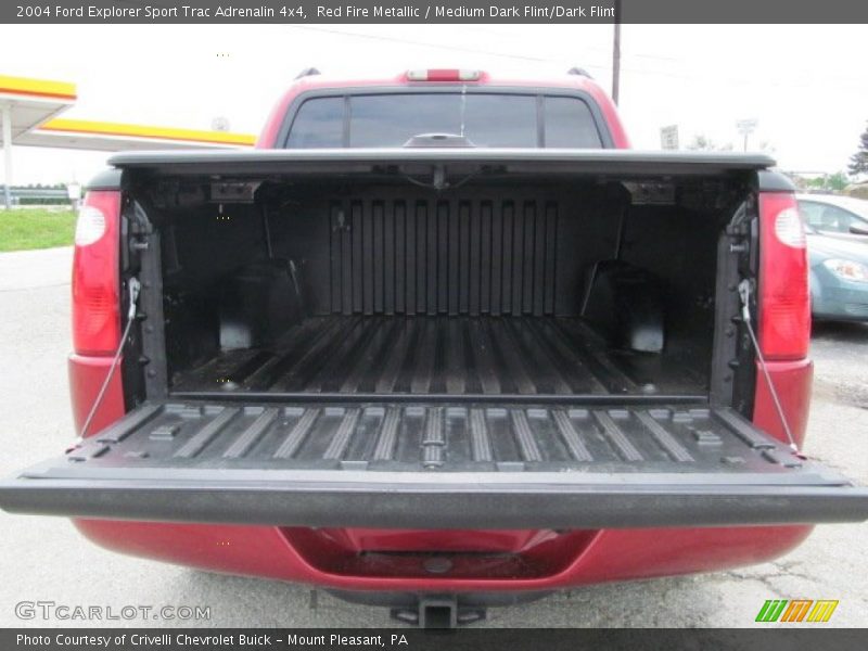 Red Fire Metallic / Medium Dark Flint/Dark Flint 2004 Ford Explorer Sport Trac Adrenalin 4x4
