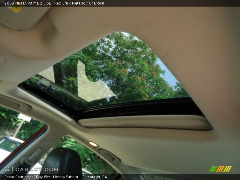 Red Brick Metallic / Charcoal 2009 Nissan Altima 2.5 SL