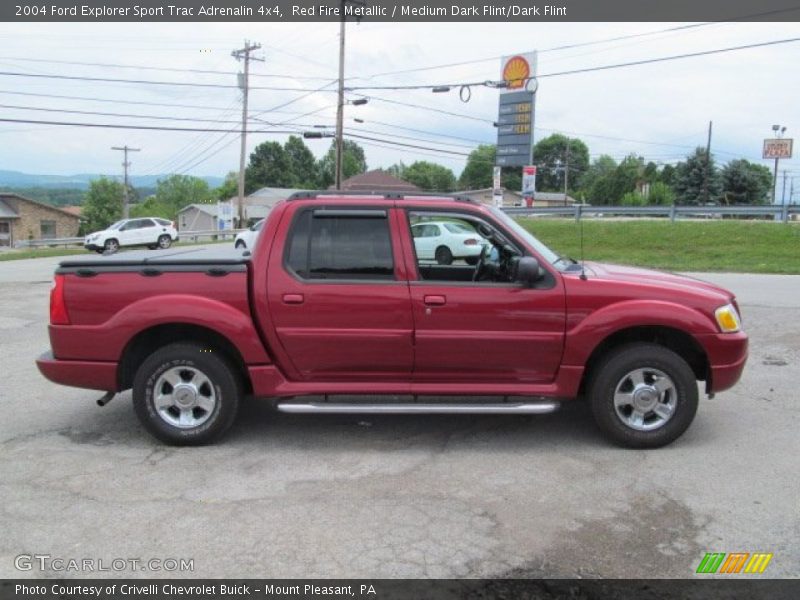  2004 Explorer Sport Trac Adrenalin 4x4 Red Fire Metallic