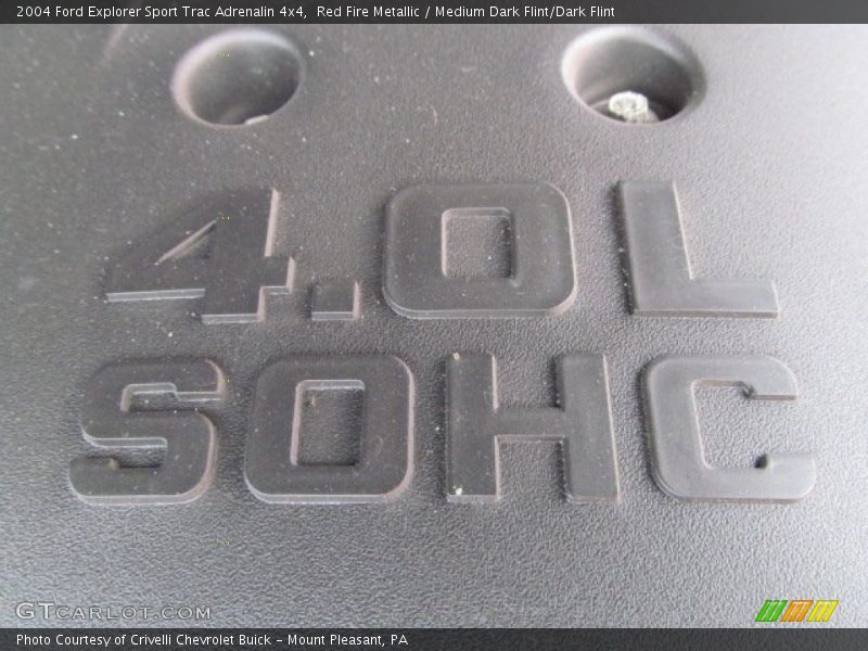  2004 Explorer Sport Trac Adrenalin 4x4 Logo