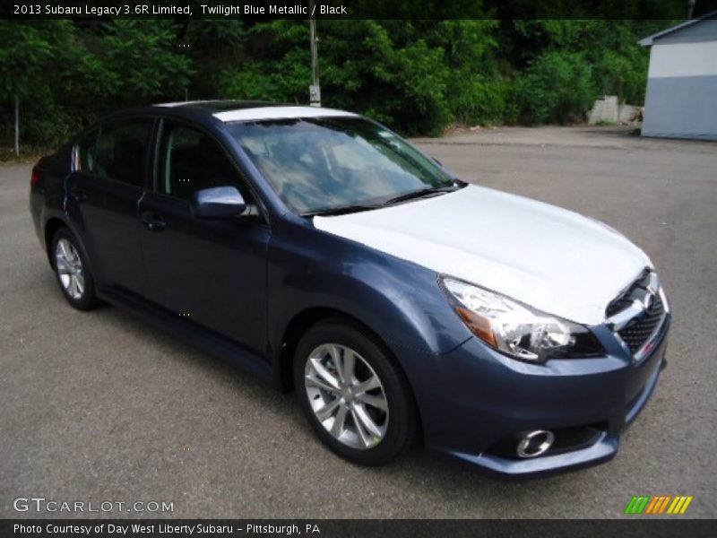 Twilight Blue Metallic / Black 2013 Subaru Legacy 3.6R Limited