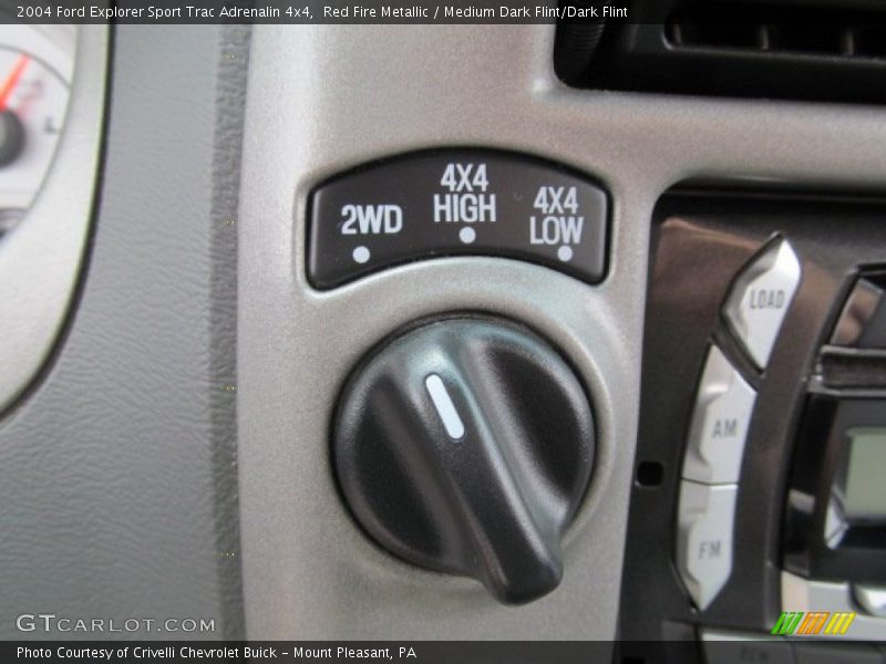 Controls of 2004 Explorer Sport Trac Adrenalin 4x4