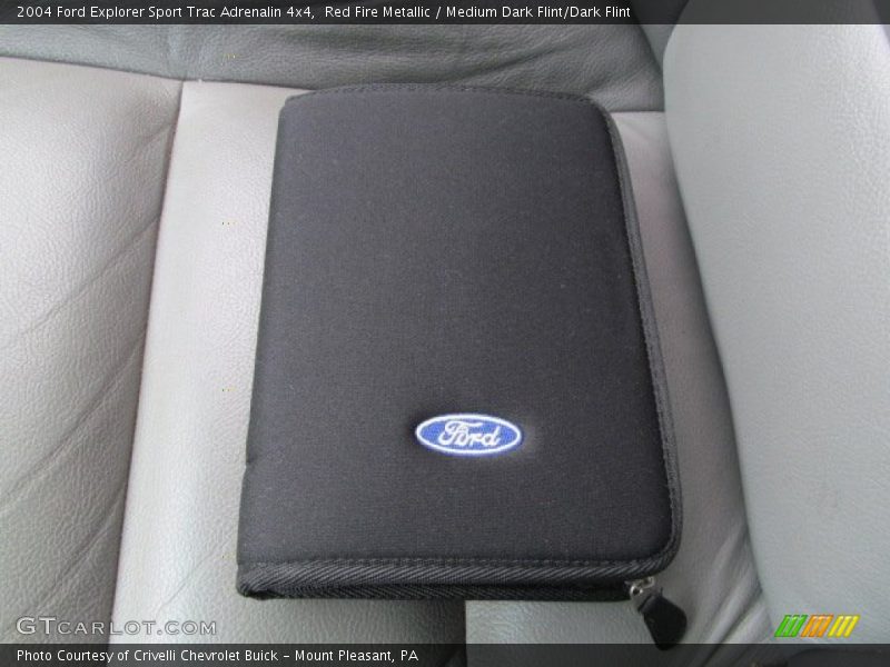 Red Fire Metallic / Medium Dark Flint/Dark Flint 2004 Ford Explorer Sport Trac Adrenalin 4x4