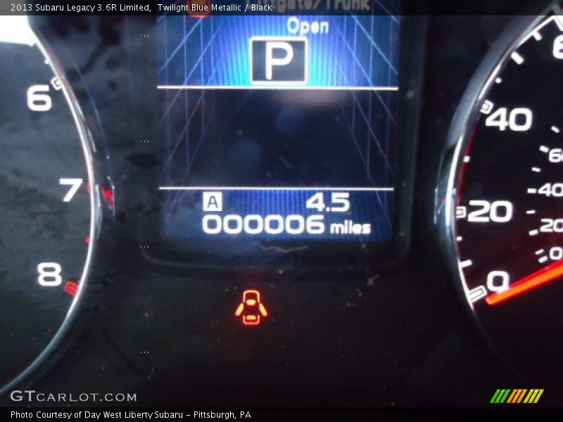 Twilight Blue Metallic / Black 2013 Subaru Legacy 3.6R Limited