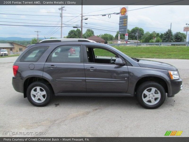 Granite Metallic / Ebony 2008 Pontiac Torrent AWD