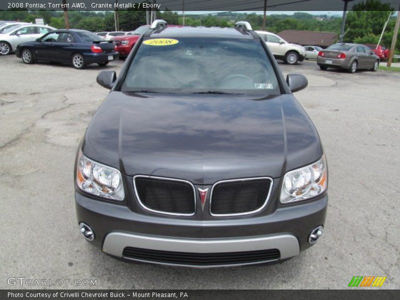 Granite Metallic / Ebony 2008 Pontiac Torrent AWD