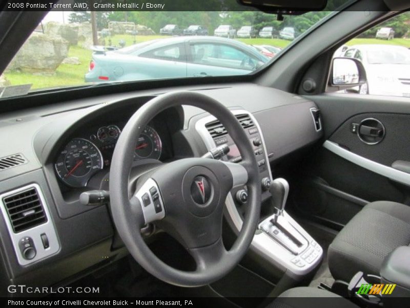 Granite Metallic / Ebony 2008 Pontiac Torrent AWD