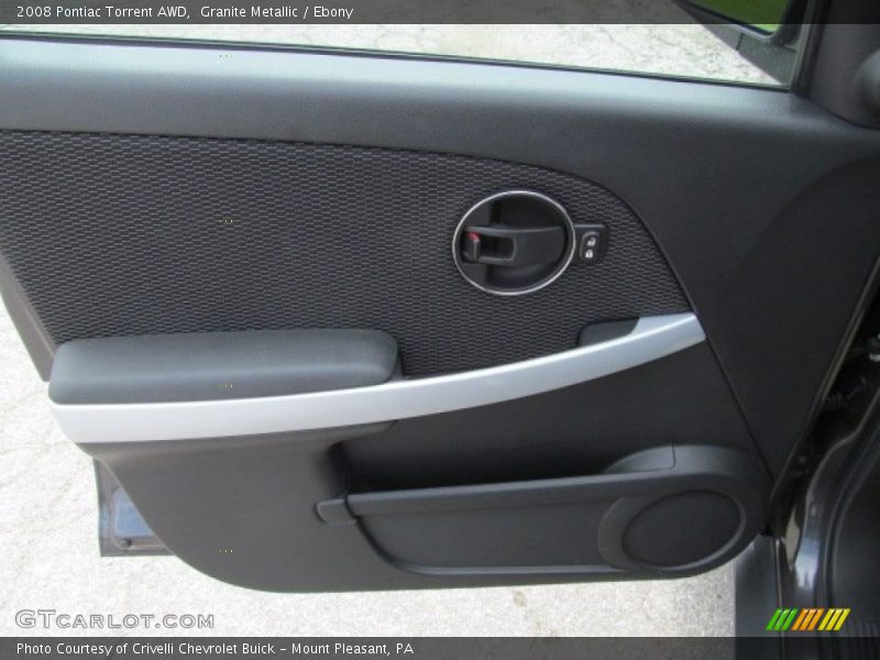 Granite Metallic / Ebony 2008 Pontiac Torrent AWD