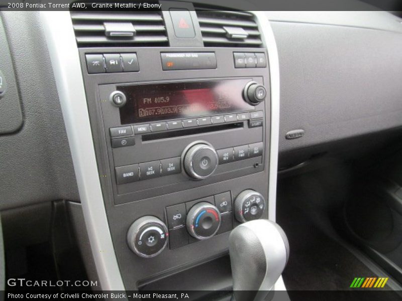 Granite Metallic / Ebony 2008 Pontiac Torrent AWD