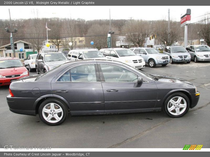 Midnight Grey Metallic / Light Graphite 2000 Lincoln LS V8