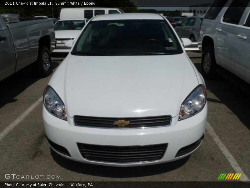 Summit White / Ebony 2011 Chevrolet Impala LT
