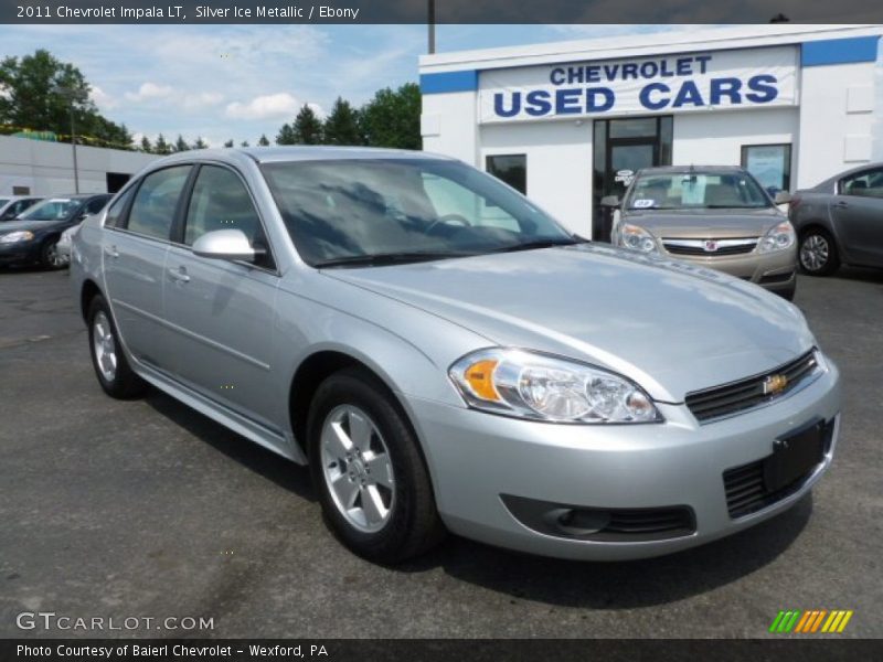 Silver Ice Metallic / Ebony 2011 Chevrolet Impala LT