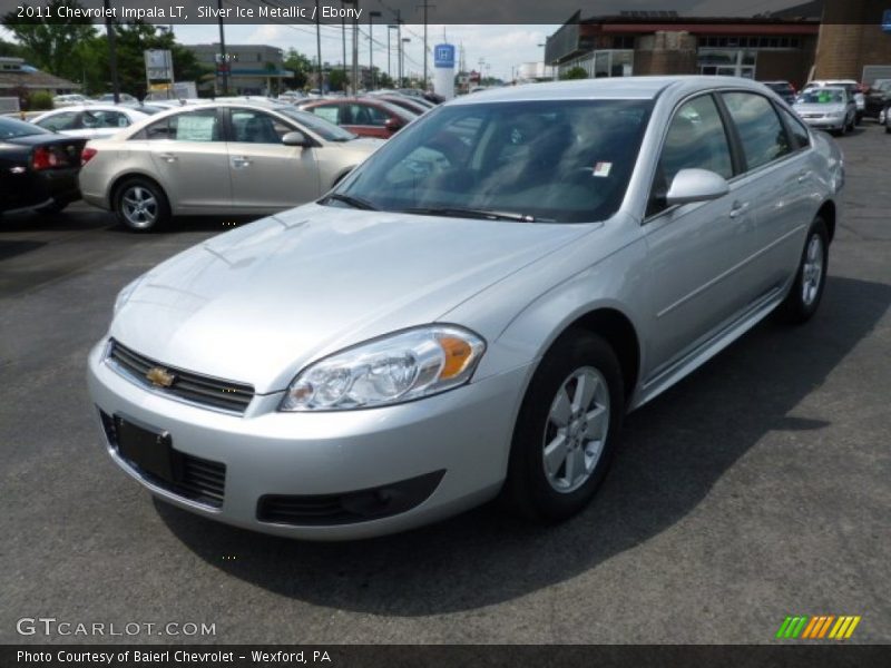Silver Ice Metallic / Ebony 2011 Chevrolet Impala LT