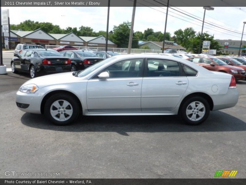 Silver Ice Metallic / Ebony 2011 Chevrolet Impala LT