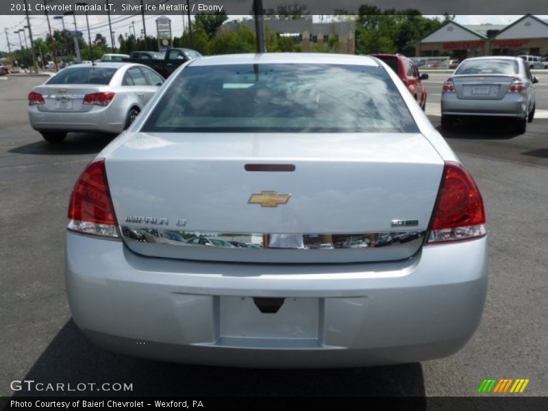 Silver Ice Metallic / Ebony 2011 Chevrolet Impala LT