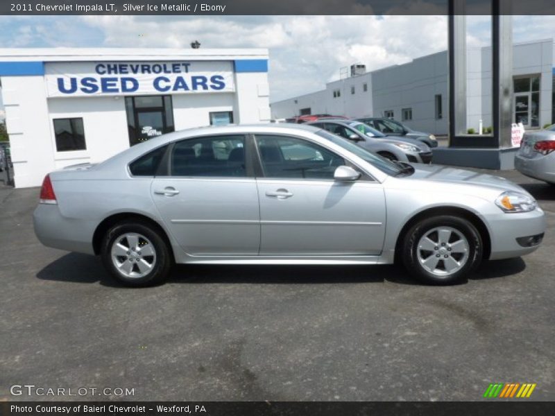 Silver Ice Metallic / Ebony 2011 Chevrolet Impala LT