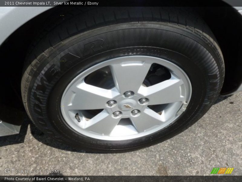 Silver Ice Metallic / Ebony 2011 Chevrolet Impala LT