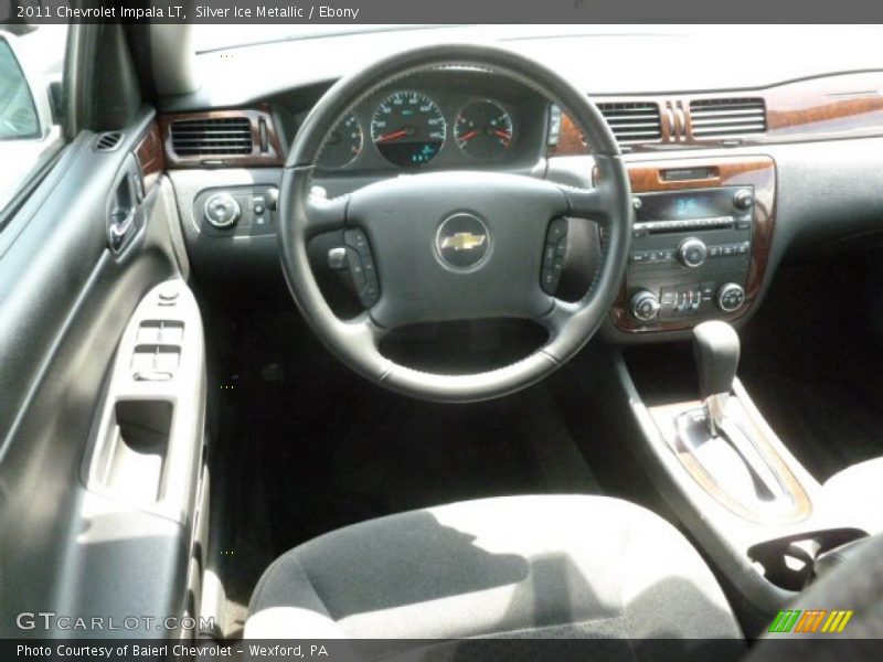 Silver Ice Metallic / Ebony 2011 Chevrolet Impala LT
