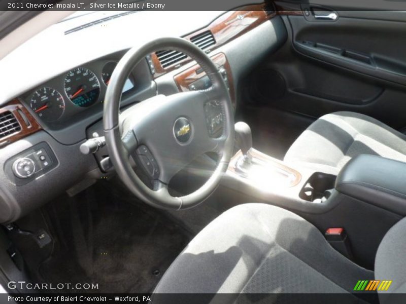 Silver Ice Metallic / Ebony 2011 Chevrolet Impala LT