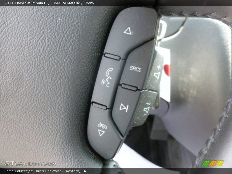 Silver Ice Metallic / Ebony 2011 Chevrolet Impala LT