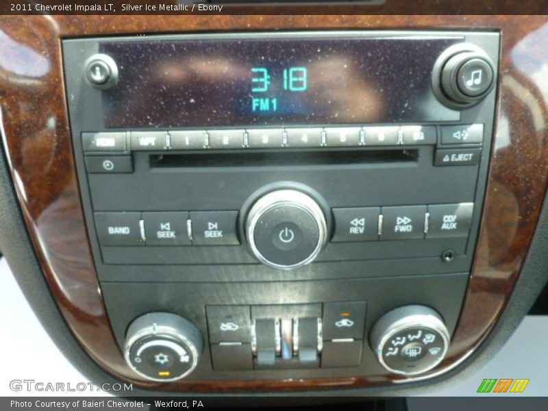 Silver Ice Metallic / Ebony 2011 Chevrolet Impala LT