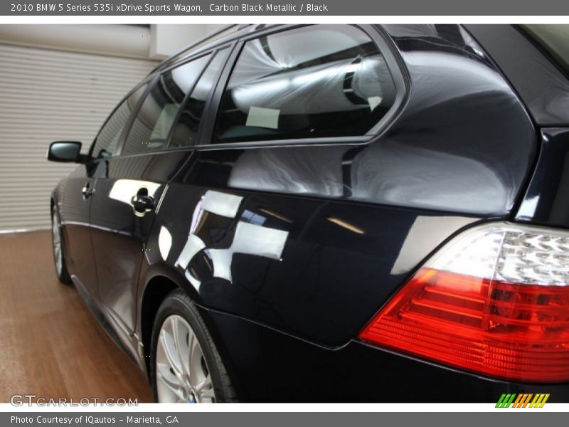 Carbon Black Metallic / Black 2010 BMW 5 Series 535i xDrive Sports Wagon
