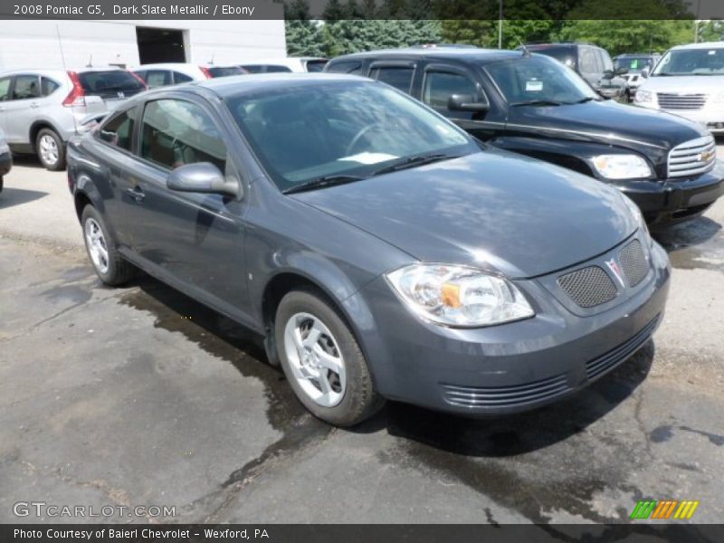 Dark Slate Metallic / Ebony 2008 Pontiac G5