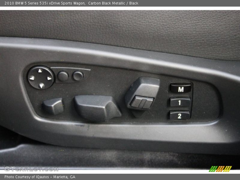 Controls of 2010 5 Series 535i xDrive Sports Wagon