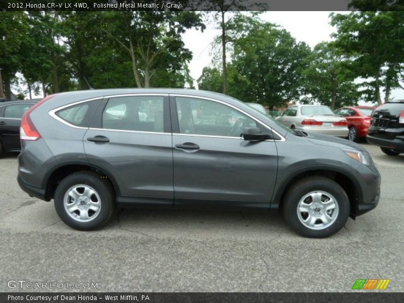 Polished Metal Metallic / Gray 2012 Honda CR-V LX 4WD