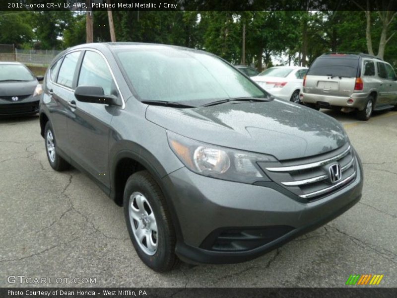 Polished Metal Metallic / Gray 2012 Honda CR-V LX 4WD