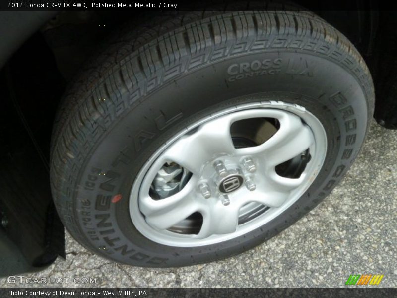 Polished Metal Metallic / Gray 2012 Honda CR-V LX 4WD