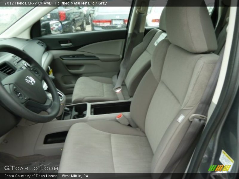Polished Metal Metallic / Gray 2012 Honda CR-V LX 4WD