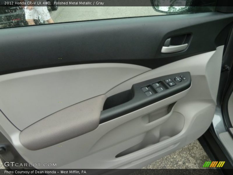 Polished Metal Metallic / Gray 2012 Honda CR-V LX 4WD