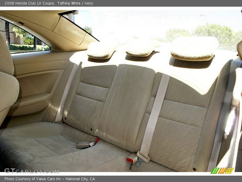 Taffeta White / Ivory 2008 Honda Civic LX Coupe