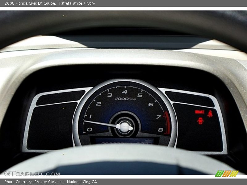Taffeta White / Ivory 2008 Honda Civic LX Coupe