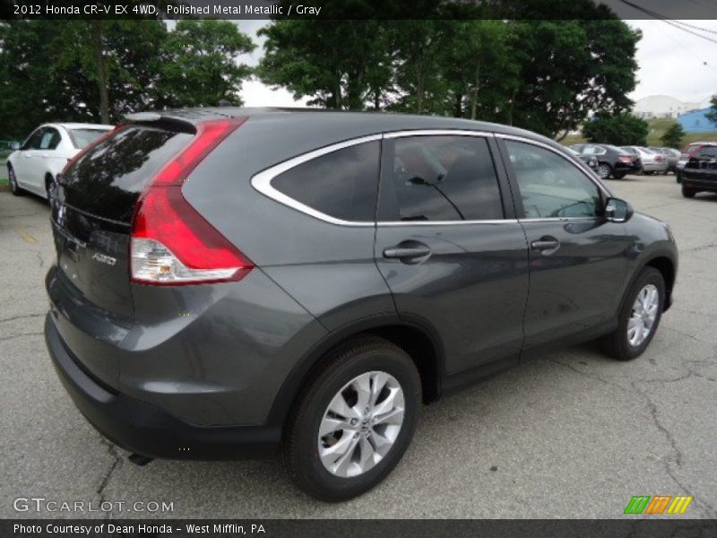 Polished Metal Metallic / Gray 2012 Honda CR-V EX 4WD