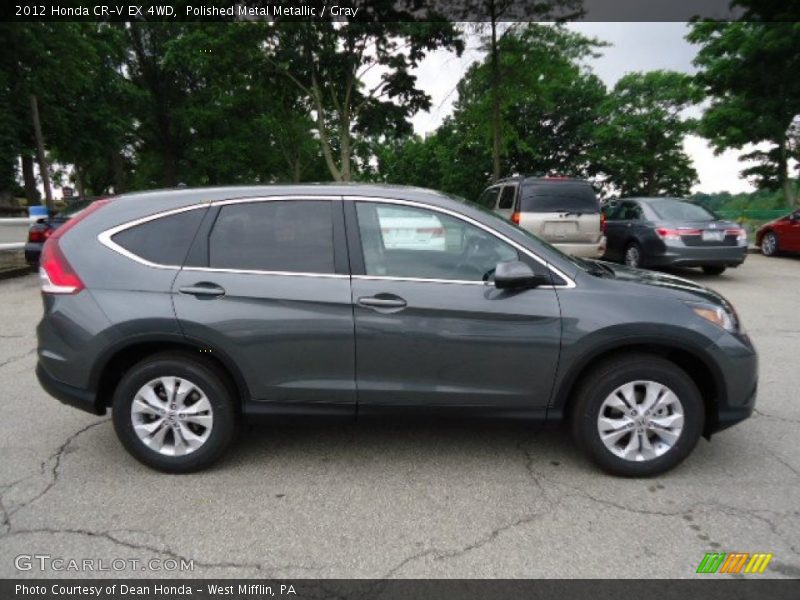 Polished Metal Metallic / Gray 2012 Honda CR-V EX 4WD