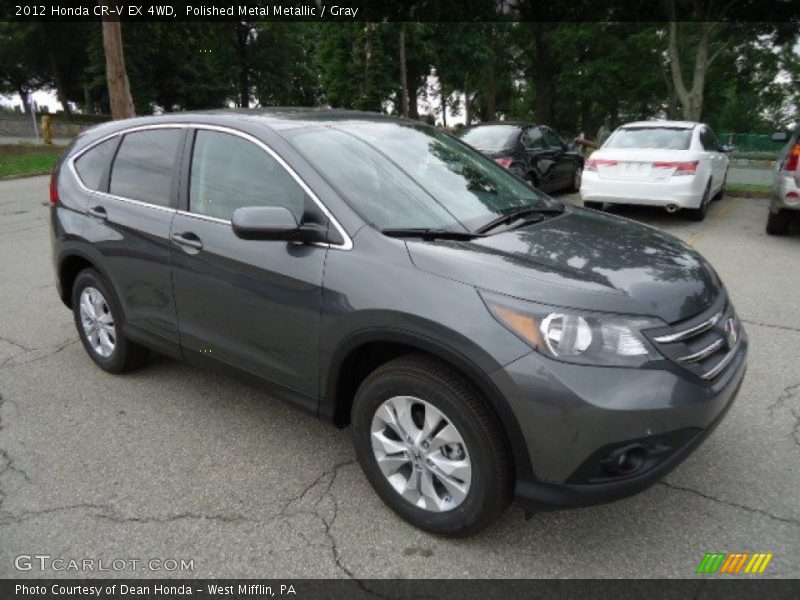 Polished Metal Metallic / Gray 2012 Honda CR-V EX 4WD