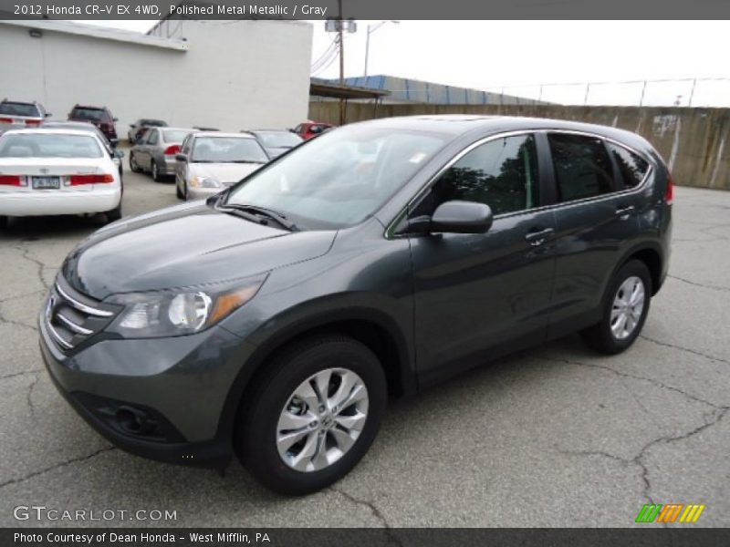 Polished Metal Metallic / Gray 2012 Honda CR-V EX 4WD