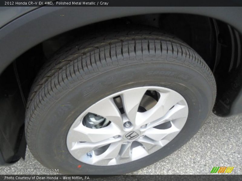 Polished Metal Metallic / Gray 2012 Honda CR-V EX 4WD