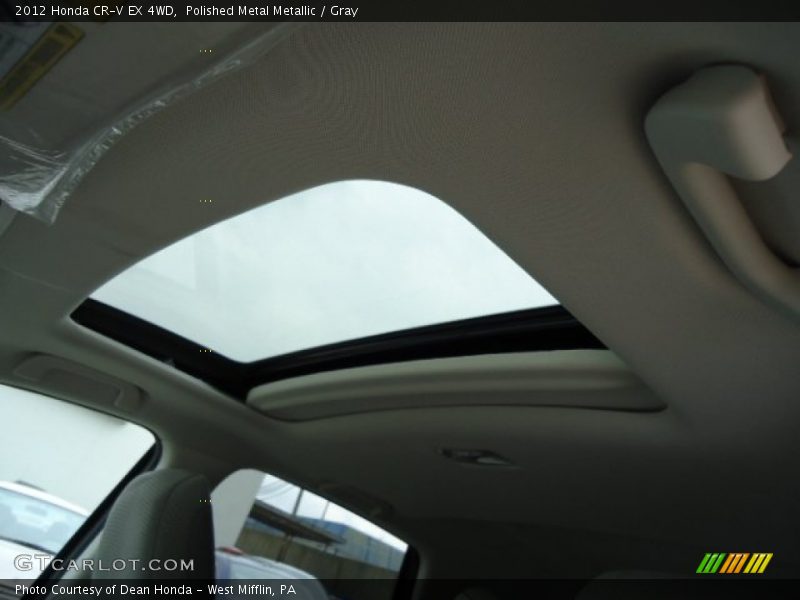 Polished Metal Metallic / Gray 2012 Honda CR-V EX 4WD