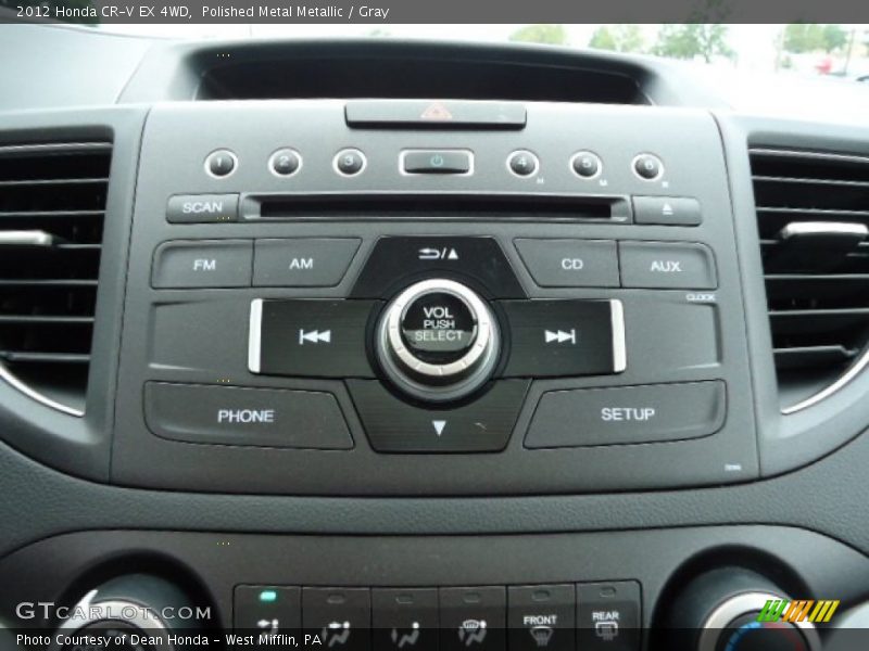 Polished Metal Metallic / Gray 2012 Honda CR-V EX 4WD