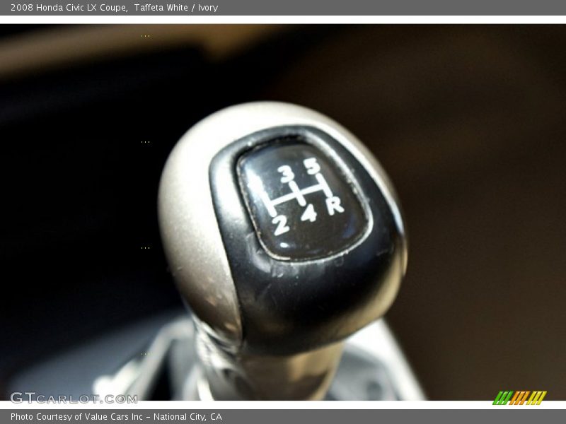 Taffeta White / Ivory 2008 Honda Civic LX Coupe