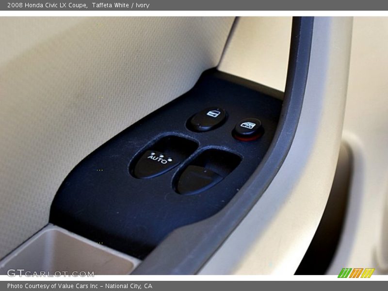 Taffeta White / Ivory 2008 Honda Civic LX Coupe