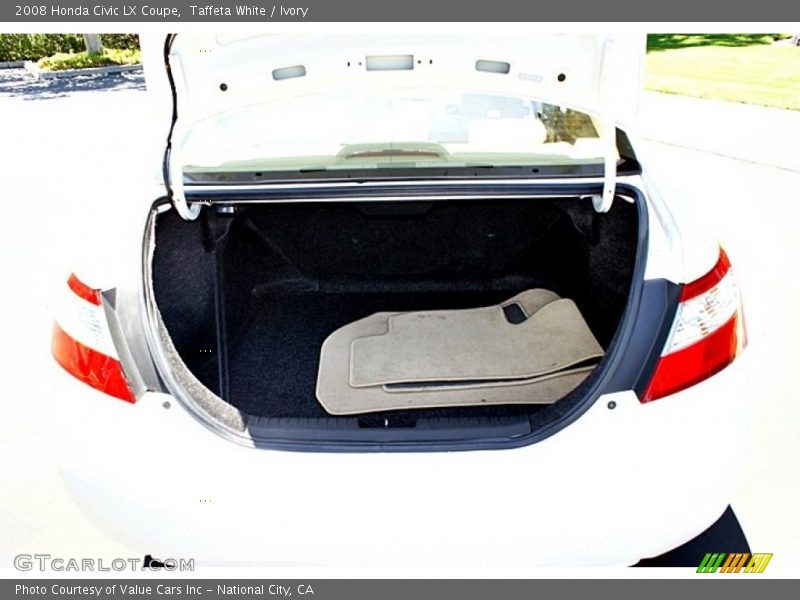 Taffeta White / Ivory 2008 Honda Civic LX Coupe