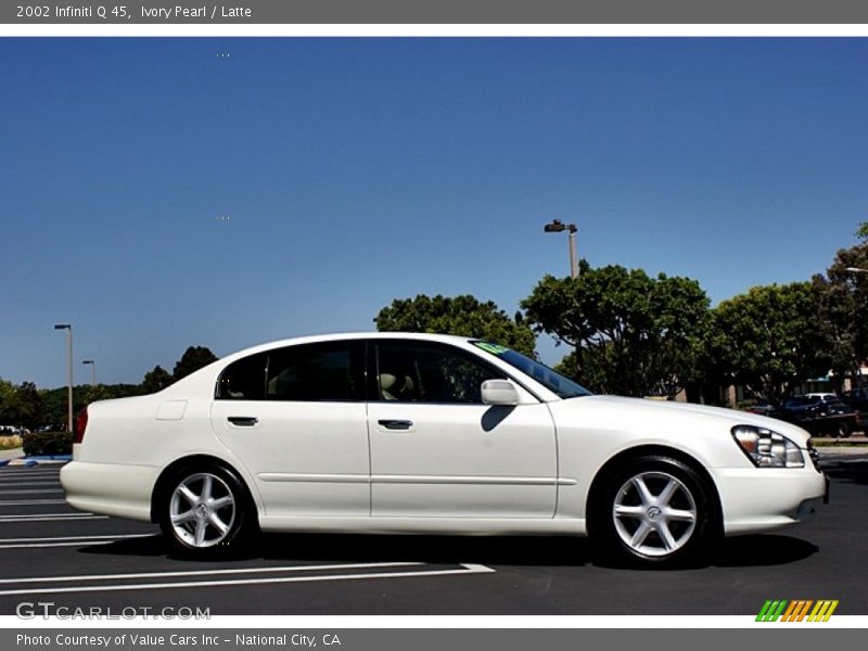 Ivory Pearl / Latte 2002 Infiniti Q 45